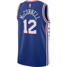 Load image into Gallery viewer, 12-T.J. McConnell Philadelphia 76ers  Swingman Jersey - Icon Edition – Royal