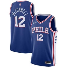 Load image into Gallery viewer, 12-T.J. McConnell Philadelphia 76ers  Swingman Jersey - Icon Edition – Royal