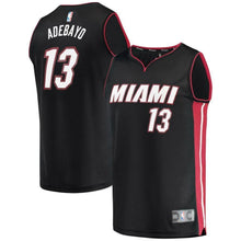 Load image into Gallery viewer, 13-Bam Adebayo Miami Heat  Jersey - Icon Edition – Black