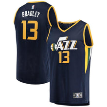 Load image into Gallery viewer, 13-Tony Bradley Utah Jazz  Player Jersey - Icon Edition – Navy