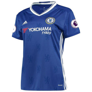10-Eden Hazard Chelsea Women's 2016-2017 Home Player Jersey - Blue