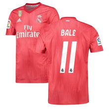 Load image into Gallery viewer, 11-Gareth Bale Real Madrid 2018-19 Third Player Jersey – Red