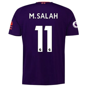 11-Mohamed Salah Liverpool New Balance 2018-19 Away Player Jersey – Purple