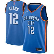 Load image into Gallery viewer, 12-Steven Adams Oklahoma City Thunder Swingman Jersey Blue - Icon Edition