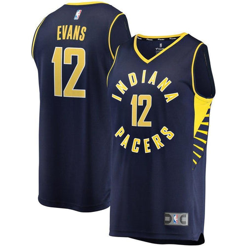 12-Tyreke Evans Indiana Pacers  Jersey - Icon Edition - Navy