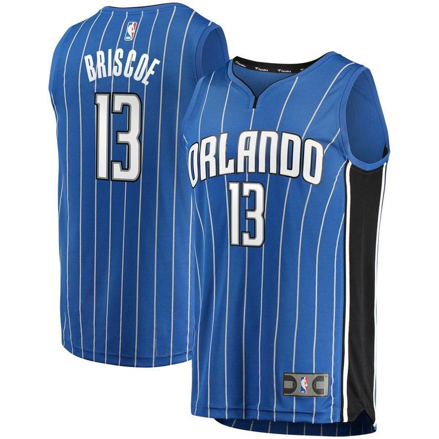 13-Isaiah Briscoe Orlando Magic  Jersey - Icon Edition - Blue