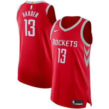Load image into Gallery viewer, 13-James Harden Houston Rockets Authentic Player Jersey Red - Icon Edition