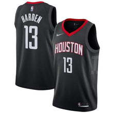 Load image into Gallery viewer, 13-James Harden Houston Rockets Swingman Jersey - Statement Edition – Black