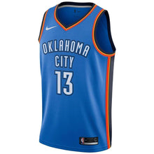 Load image into Gallery viewer, 13-Paul George Oklahoma City Thunder Swingman Jersey - Icon Edition – Blue