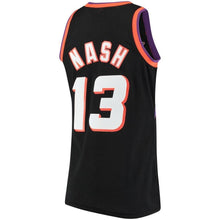 Load image into Gallery viewer, 13-Steve Nash Phoenix Suns  1996-97 Hardwood Classics Swingman Jersey - Black