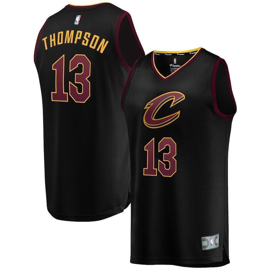 13-Tristan Thompson Cleveland Cavaliers  Jersey Black - Statement Edition