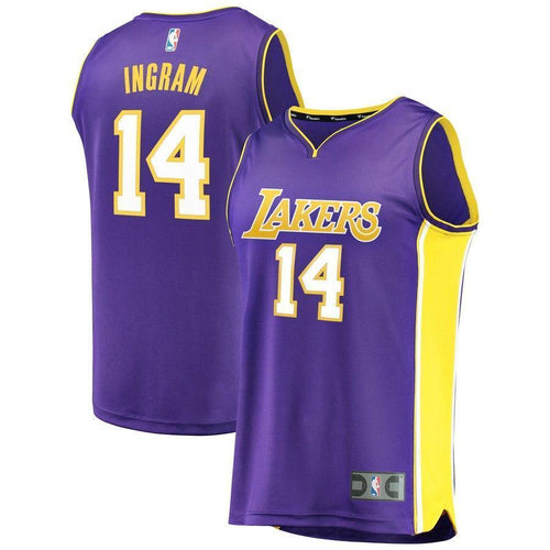 14-Brandon Ingram Los Angeles Lakers  Jersey Purple - Statement Edition