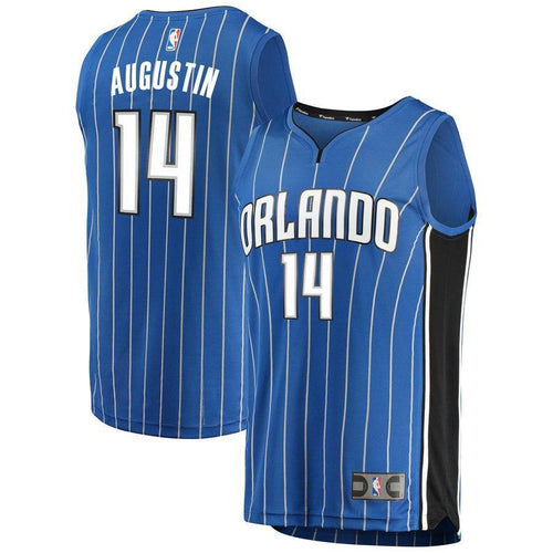 14-DJ Augustin Orlando Magic  Jersey - Icon Edition – Blue