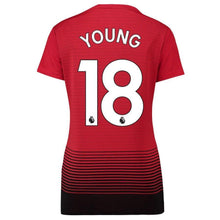 Load image into Gallery viewer, 18-Ashley Young Manchester United Women's 18-19 Home Jersey – Red