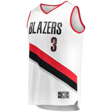 Load image into Gallery viewer, 3-C.J. McCollum Portland Trail Blazers  Jersey - Association Edition – White
