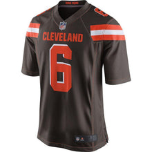 Load image into Gallery viewer, Baker Mayfield Cleveland Browns American football jersey