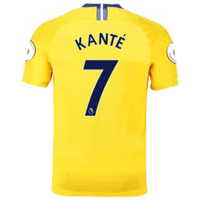 Load image into Gallery viewer, 7-N'Golo Kanté Chelsea 2018-19 Away Vapor Match Player Jersey – Yellow
