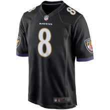 Load image into Gallery viewer, Lamar Jackson Baltimore Ravens football jersey