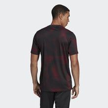 Load image into Gallery viewer, MEN ADIDAS MEXICO PRE-MATCH JERSEY BLACK / COLLEGIATE BURGUNDY