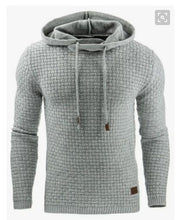Load image into Gallery viewer, 2019 New Casual Hoodie Men'S Hot Sale Plaid Jacquard Hoodies