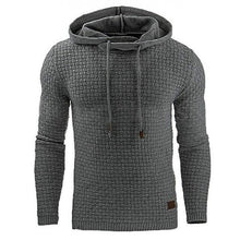 Load image into Gallery viewer, 2019 New Casual Hoodie Men'S Hot Sale Plaid Jacquard Hoodies