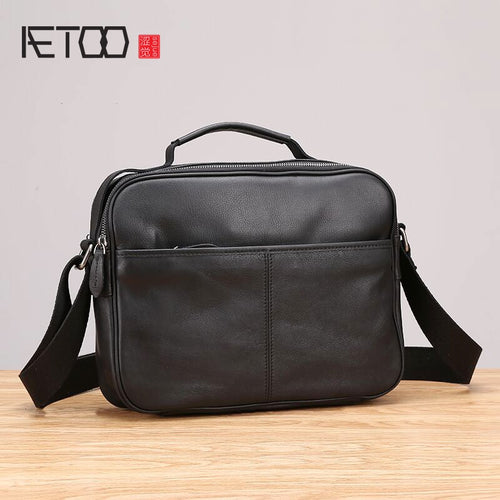 men's single-shoulder bag horizontal