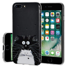 Load image into Gallery viewer, Soft Gel TPU Soft Skin Case Cat for iPhone 7 Plus - Clear