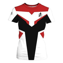 Load image into Gallery viewer, Quantum Realm Cosplay Women T-shirt  Avengers Endgame Tshirt  3D Superhero Iron Costume For Woman Puls Size
