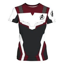 Load image into Gallery viewer, Quantum Realm Cosplay Women T-shirt  Avengers Endgame Tshirt  3D Superhero Iron Costume For Woman Puls Size