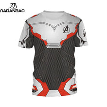 Load image into Gallery viewer, Quantum Realm Cosplay Women T-shirt  3D Superhero  Iron Tshirt  Avengers Endgame Shirts For Woman Puls Size