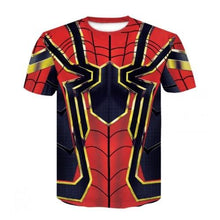 Load image into Gallery viewer, Raglan Sleeve Avengers 4 Iron Man 3D Printed T shirts Men Compression Shirts 2019 Crossfit Tops