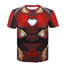 Load image into Gallery viewer, Raglan Sleeve Avengers 4 Iron Man 3D Printed T shirts Men Compression Shirts 2019 Crossfit Tops