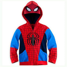 Load image into Gallery viewer, Avengers Iron Man Thor Children Hoodies Boys Clothes Baby Boy Coat Spider Man Costume Kids Hoodie Child