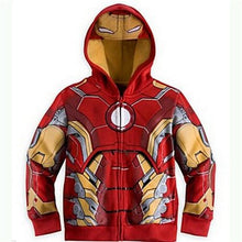 Load image into Gallery viewer, Avengers Iron Man Thor Children Hoodies Boys Clothes Baby Boy Coat Spider Man Costume Kids Hoodie Child