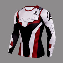 Load image into Gallery viewer, Avengers Endgame Capitana Marvel Superman Anime T Shirt Men Long Sleeve 3D Funny T Shirts Crossfit