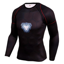 Load image into Gallery viewer, Avengers Endgame Capitana Marvel Superman Anime T Shirt Men Long Sleeve 3D Funny T Shirts Crossfit