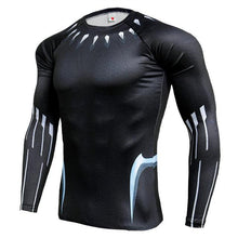 Load image into Gallery viewer, Avengers Endgame Capitana Marvel Superman Anime T Shirt Men Long Sleeve 3D Funny T Shirts Crossfit