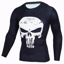 Load image into Gallery viewer, Avengers Endgame Capitana Marvel Superman Anime T Shirt Men Long Sleeve 3D Funny T Shirts Crossfit