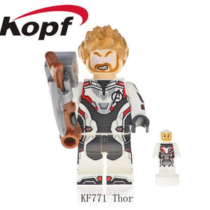 20Pcs Building Blocks Avengers 4 End Game Space Suit With Micro Figures Tony Stark Thor For Children Education Toys KF770