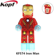 Load image into Gallery viewer, 20Pcs Building Blocks Avengers 4 End Game Space Suit With Micro Figures Tony Stark Thor For Children Education Toys KF770