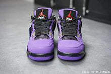 Load image into Gallery viewer, Travis Scott x Air Jordan 4 Purple
