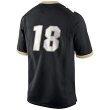 Load image into Gallery viewer, #18 Colorado Buffaloes Football Game Jersey – Black