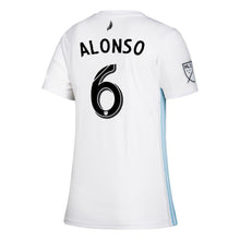 Load image into Gallery viewer, Osvaldo Alonso Minnesota United FC Women's 2019 Drift Player Jersey – White