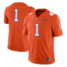 Load image into Gallery viewer, Clemson Tigers 2017 College Football Playoff Game Jersey – Orange