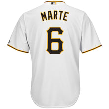 Load image into Gallery viewer, Starling Marte Pittsburgh Pirates Majestic Alternate  Jersey - Black/White