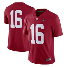 Load image into Gallery viewer, Alabama Crimson Tide 2017 College Football Playoff Game Jersey – Crimson