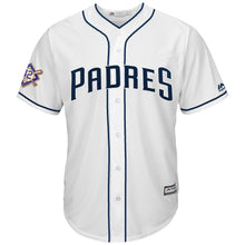 Load image into Gallery viewer, San Diego Padres Majestic 2019 Jackie Robinson Day Official Cool Base Jersey – White