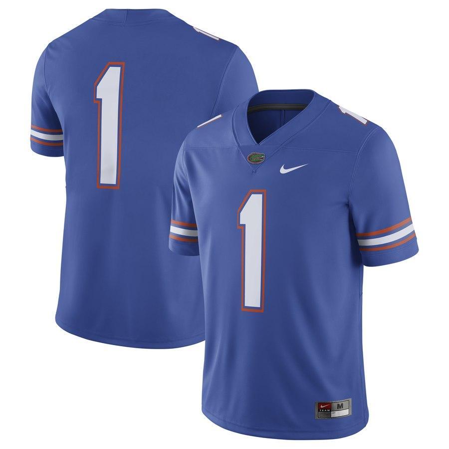 #1 Florida Gators Game Football Jersey - Royal