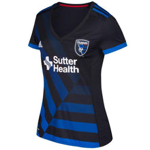 Load image into Gallery viewer, Victor Bernardez San Jose Earthquakes Women's 2017/18 Primary  Jersey - Black