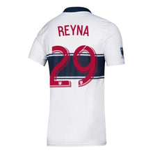 Load image into Gallery viewer, Yordy Reyna Vancouver Whitecaps FC 2019 Hoop Player Jersey – White